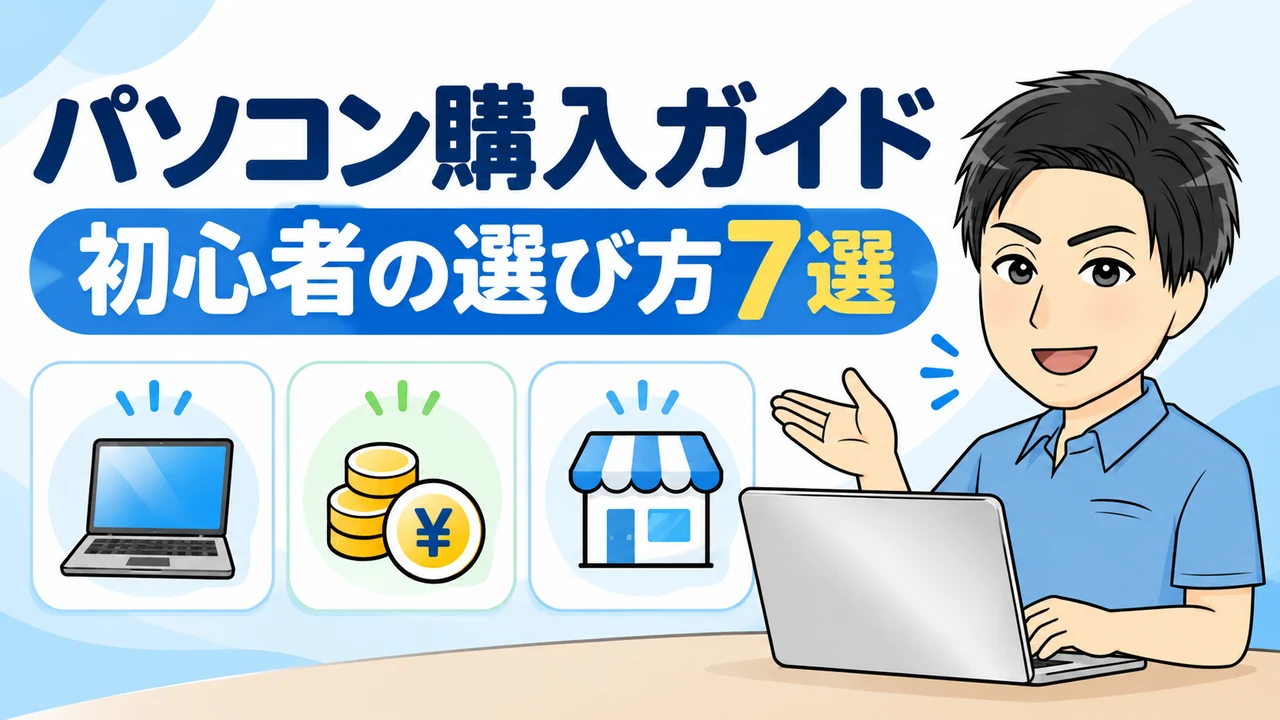 パソコン購入ガイドのアイキャッチ画像