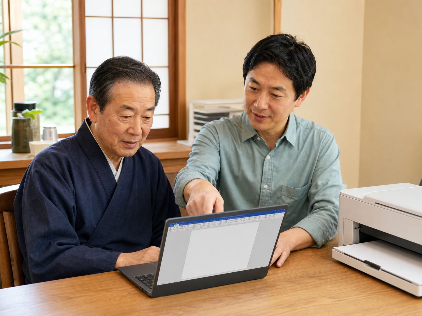 Wordで月報を作成する方法を一緒に確認するイメージ